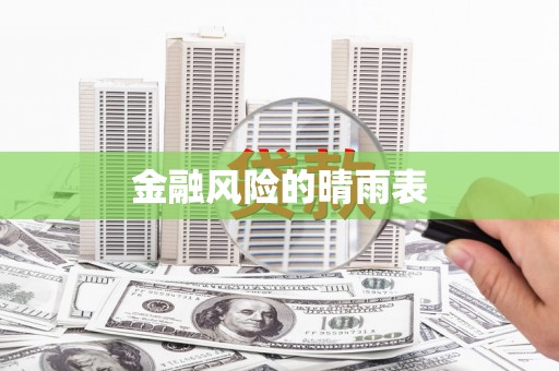平江金融风险的晴雨表