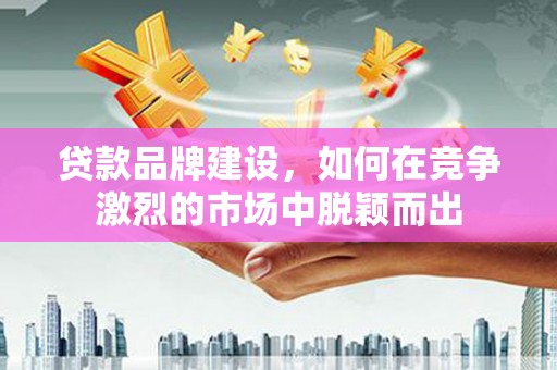平江贷款品牌建设，如何在竞争激烈的市场中脱颖而出
