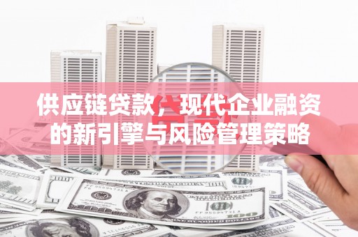 平江供应链贷款，现代企业融资的新引擎与风险管理策略