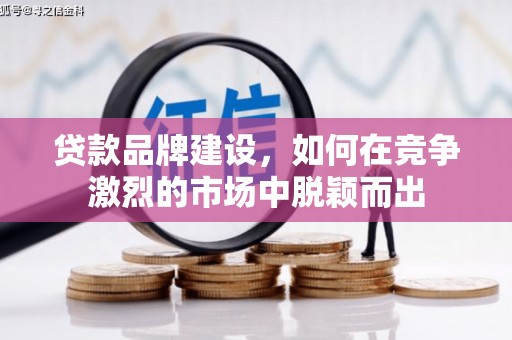 平江贷款品牌建设，如何在竞争激烈的市场中脱颖而出