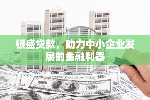 平江银盛贷款，助力中小企业发展的金融利器