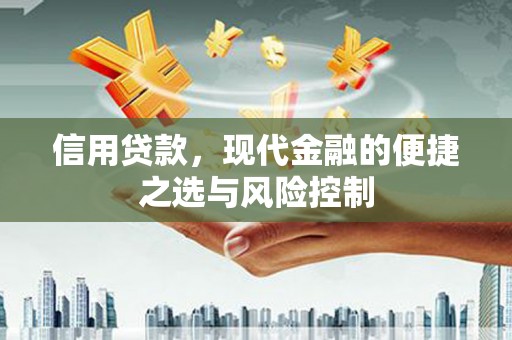 平江信用贷款，现代金融的便捷之选与风险控制