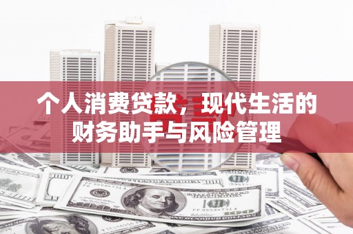 平江个人消费贷款，现代生活的财务助手与风险管理