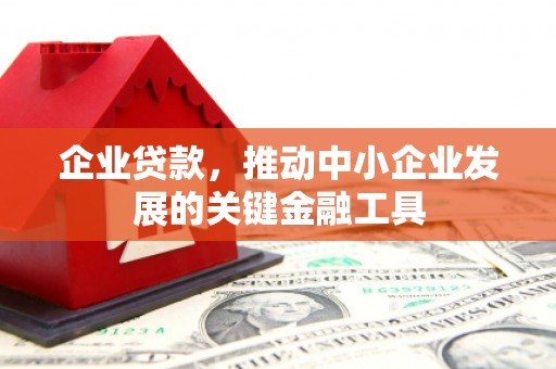 平江企业贷款，推动中小企业发展的关键金融工具