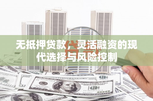 平江无抵押贷款，灵活融资的现代选择与风险控制