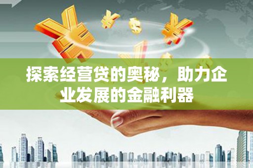 平江探索经营贷的奥秘，助力企业发展的金融利器