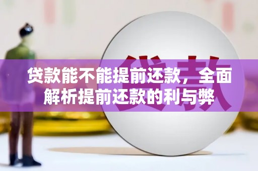 平江贷款能不能提前还款，全面解析提前还款的利与弊