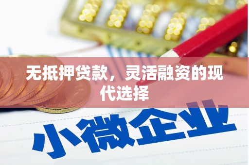 平江无抵押贷款，灵活融资的现代选择