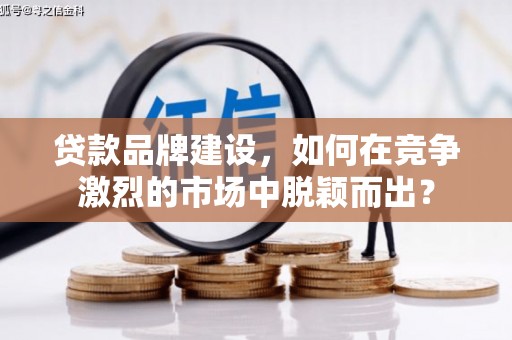 平江贷款品牌建设，如何在竞争激烈的市场中脱颖而出？