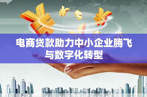 平江电商贷款助力中小企业腾飞与数字化转型