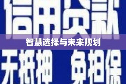平江智慧选择与未来规划